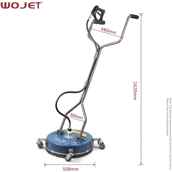 Brand New: WOJET Pressure Washer Surface Cleaner Machine 20″ with Castors 4000PSI Commercial PA7606 (20 inch) Pressure Washer Accessories SPU:BWEDXKLKMI